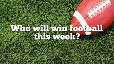 Who will win football this week?