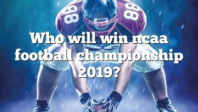 Who will win ncaa football championship 2019?