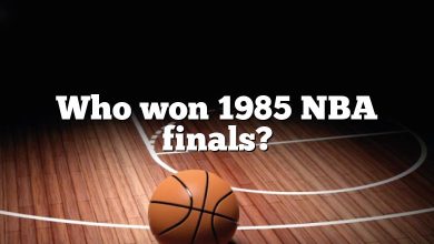 Who won 1985 NBA finals?