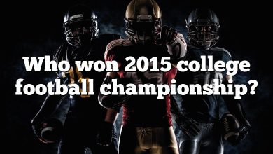 Who won 2015 college football championship?
