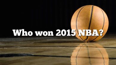 Who won 2015 NBA?