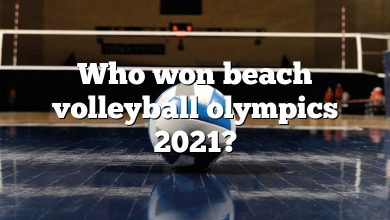 Who won beach volleyball olympics 2021?