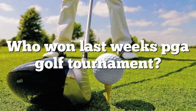 Who won last weeks pga golf tournament?