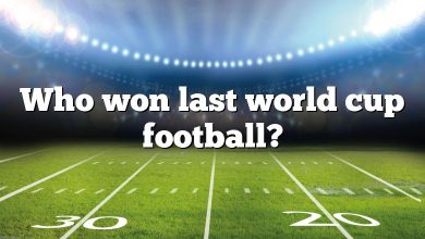 Who won last world cup football?