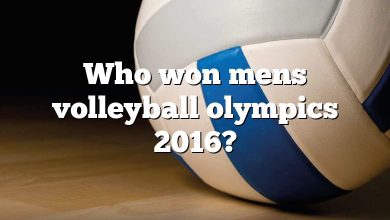 Who won mens volleyball olympics 2016?