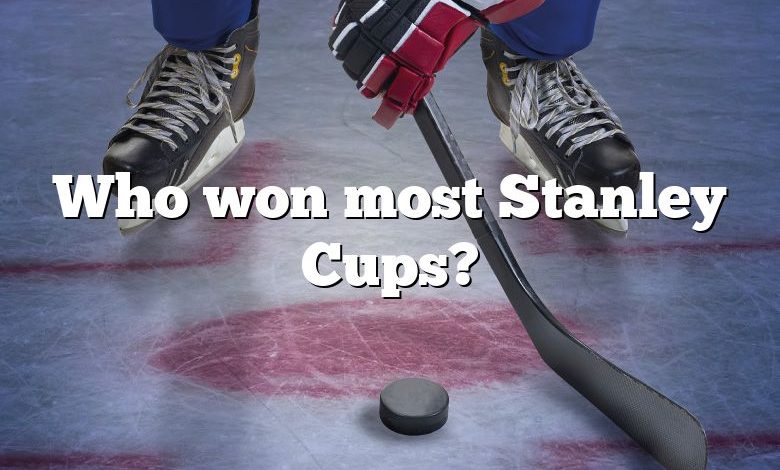 Who won most Stanley Cups?