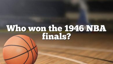 Who won the 1946 NBA finals?