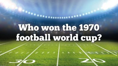 Who won the 1970 football world cup?