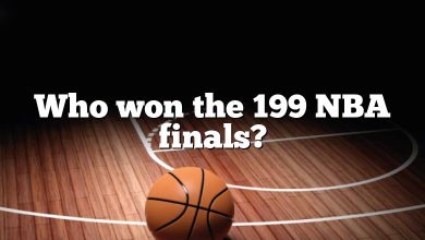 Who won the 199 NBA finals?