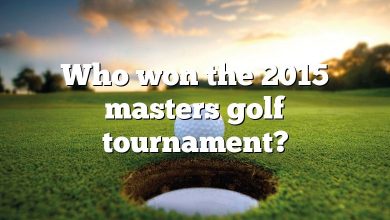 Who won the 2015 masters golf tournament?