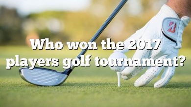 Who won the 2017 players golf tournament?