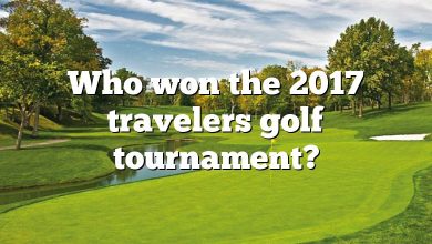 Who won the 2017 travelers golf tournament?