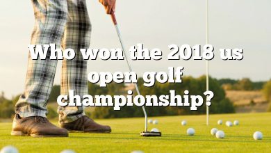 Who won the 2018 us open golf championship?