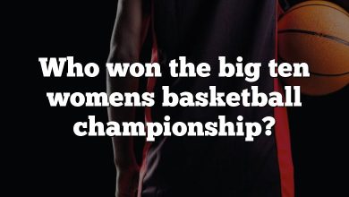 Who won the big ten womens basketball championship?