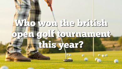 Who won the british open golf tournament this year?