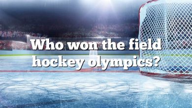 Who won the field hockey olympics?
