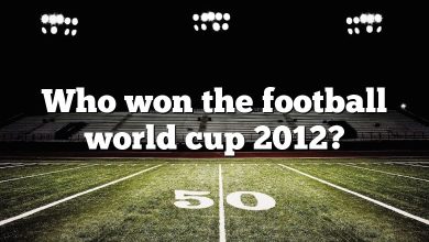 Who won the football world cup 2012?