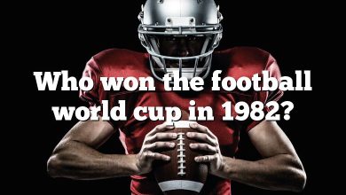 Who won the football world cup in 1982?