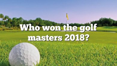 Who won the golf masters 2018?