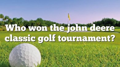 Who won the john deere classic golf tournament?