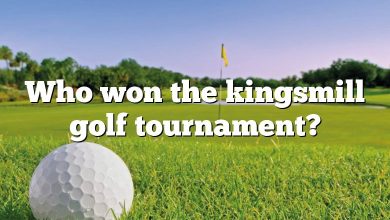 Who won the kingsmill golf tournament?