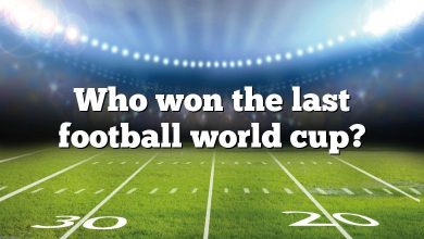 Who won the last football world cup?