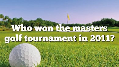 Who won the masters golf tournament in 2011?