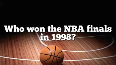 Who won the NBA finals in 1998?