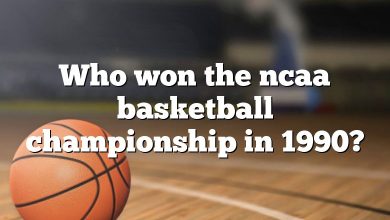 Who won the ncaa basketball championship in 1990?