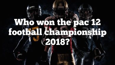 Who won the pac 12 football championship 2018?