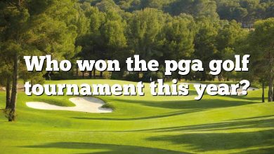 Who won the pga golf tournament this year?