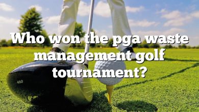 Who won the pga waste management golf tournament?