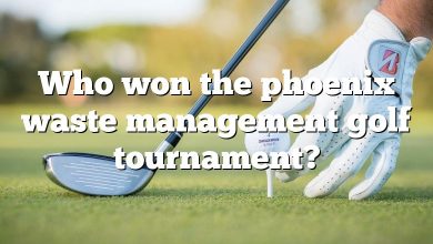 Who won the phoenix waste management golf tournament?