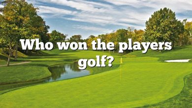 Who won the players golf?