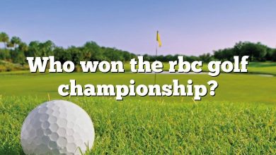 Who won the rbc golf championship?