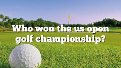 Who won the us open golf championship?