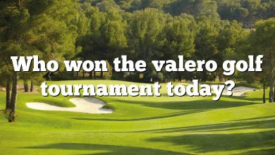 Who won the valero golf tournament today?