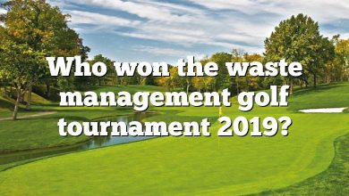 Who won the waste management golf tournament 2019?