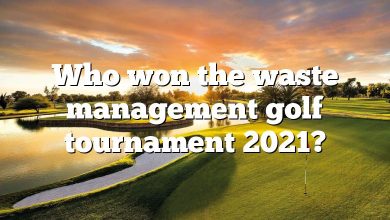 Who won the waste management golf tournament 2021?