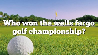 Who won the wells fargo golf championship?