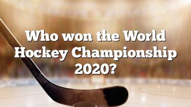 Who won the World Hockey Championship 2020?