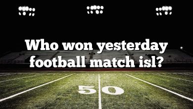 Who won yesterday football match isl?
