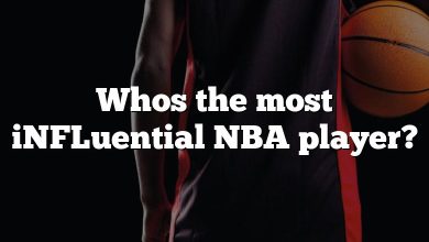 Whos the most iNFLuential NBA player?