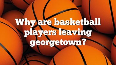 Why are basketball players leaving georgetown?