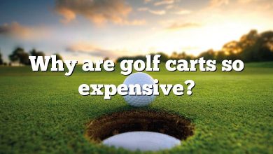Why are golf carts so expensive?