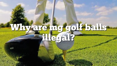 Why are mg golf balls illegal?