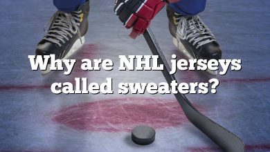 Why are NHL jerseys called sweaters?