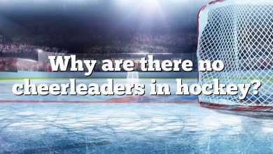 Why are there no cheerleaders in hockey?