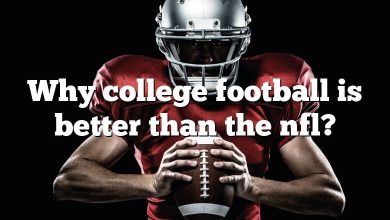 Why college football is better than the nfl?