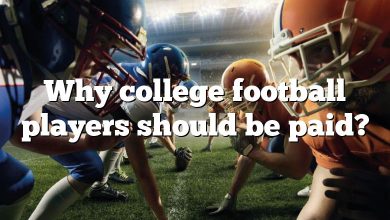 Why college football players should be paid?